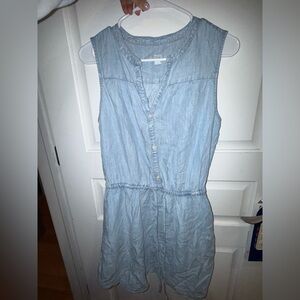 GAP Light Blue Denim Dress